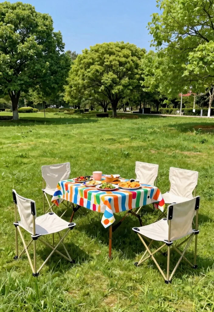 15 Modern Patio Furniture Ideas That Withstand Rain and Sun - 13. Portable Outdoor Furniture 1