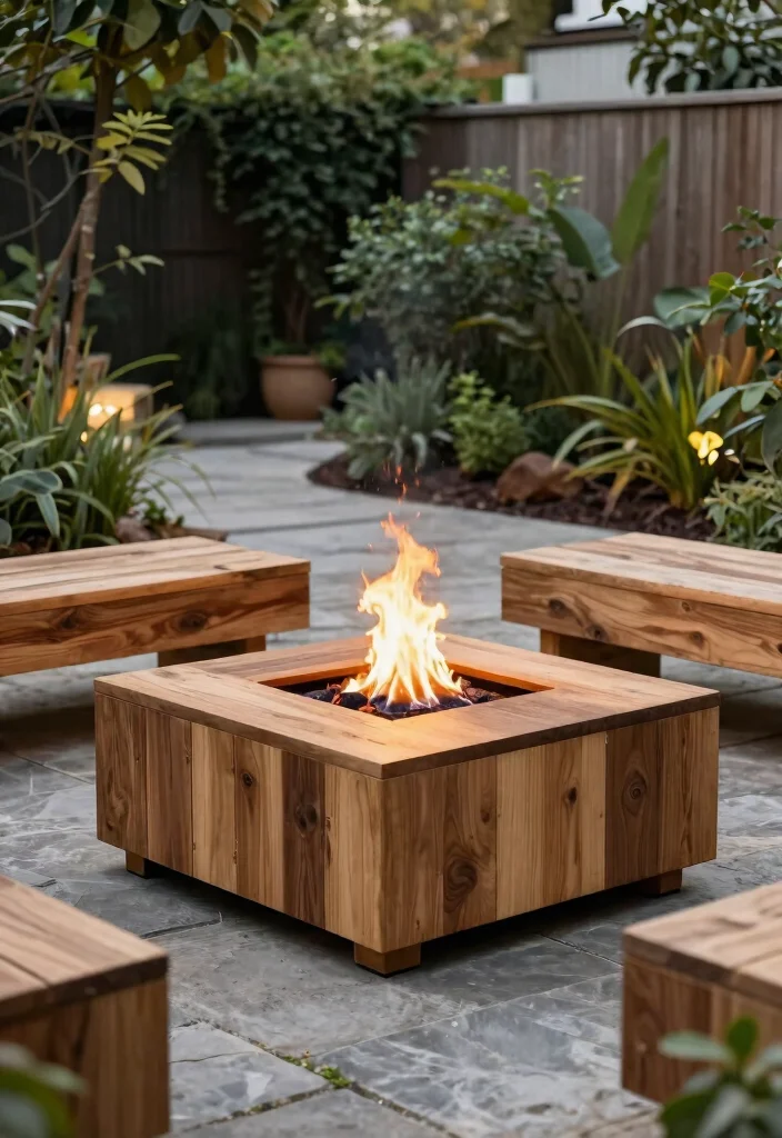 15 Pool Fire Pit Ideas That Are Safe and Meet Code Requirements - 10. Eco-Friendly Fire Pit 1