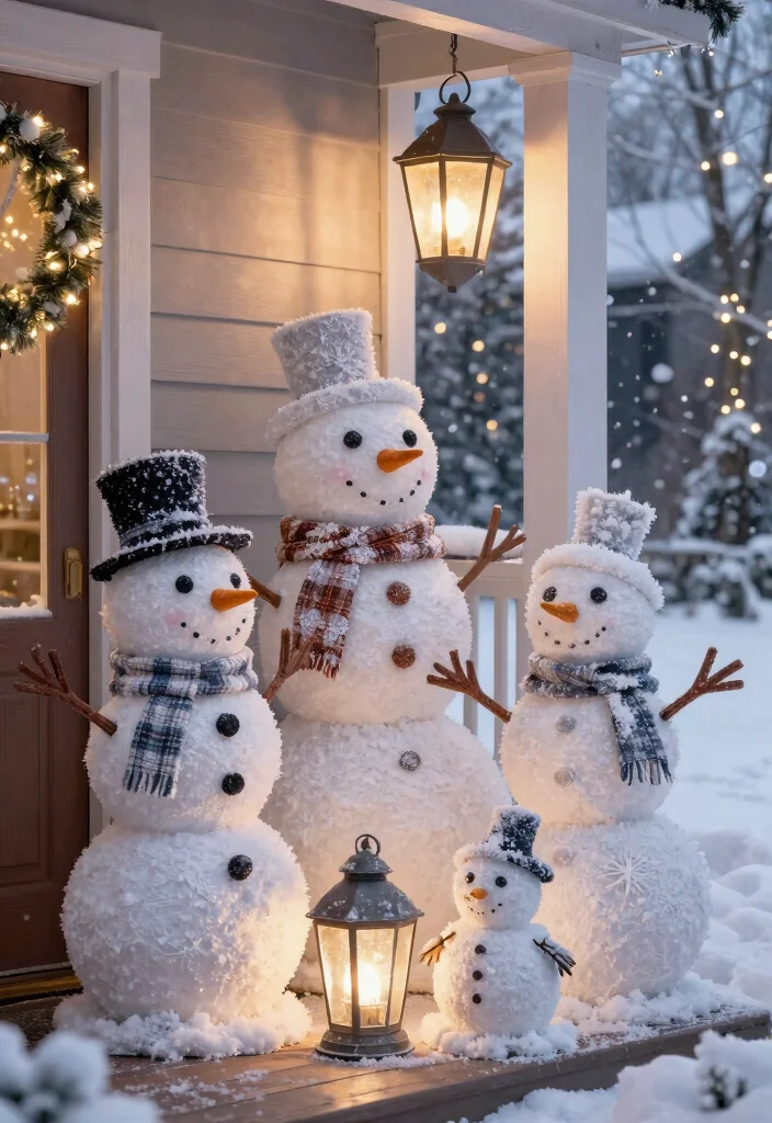 18 Porch Christmas Decorations That Stay Put Through Wind and Weather - 9. Weather-Resistant Decor 1