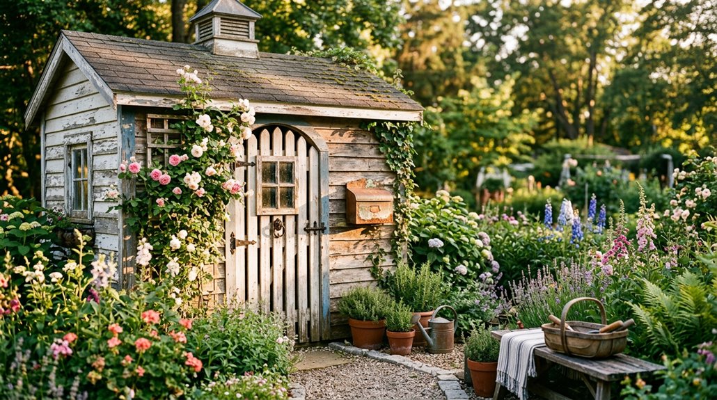 a personal garden retreat structure