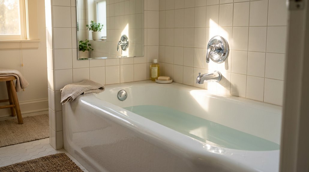 average standard bathtub length varies by type