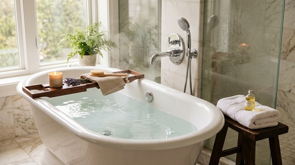 benefits of a soaking tub