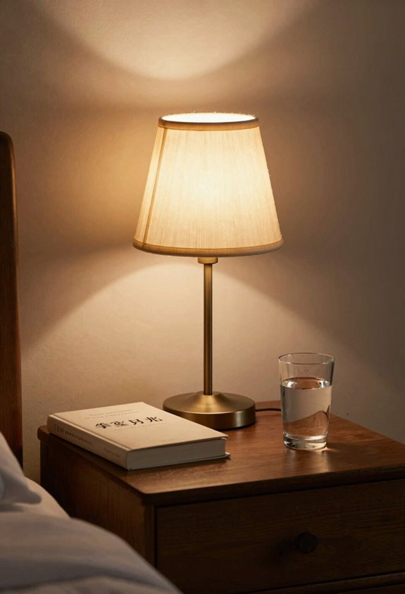 How to Choose the Right Bedside Lamp Size for Your Table 3 bottom edge at eye level when seated