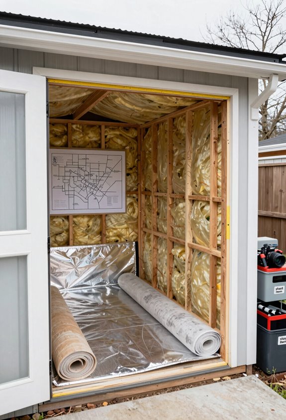 5 Essential Steps to Insulate Your Shed 2 clear shed patch and inspect gaps