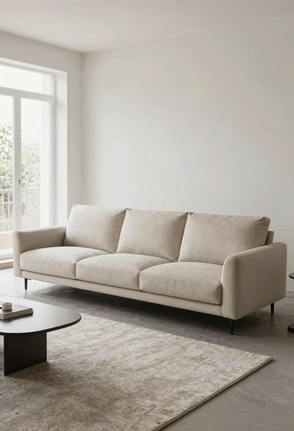 How Long Is a Standard 5-Seater Sofa? 4 five seat sofa wall space requirements