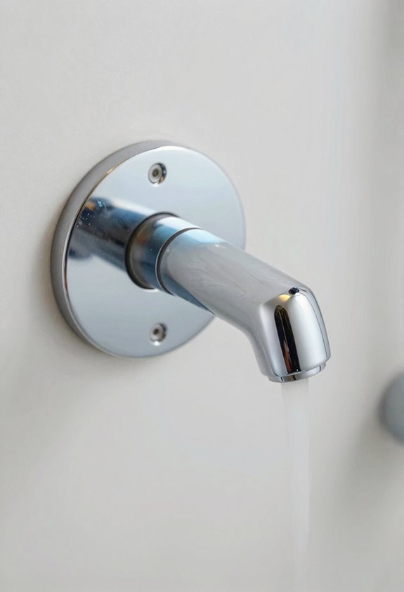 How Does a Shower Faucet Work When You Adjust the Temperature? 2 hot and cold water mixing mechanism