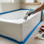 paint fiberglass tub like pro in 10 steps