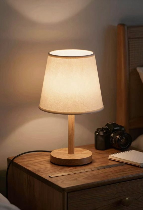 How to Choose the Right Bedside Lamp Size for Your Table 4 right lamp height for proportional balance