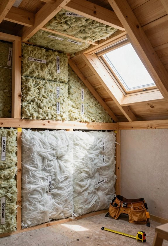 5 Essential Steps to Insulate Your Shed 3 rockwool vs fiberglass climate based choice
