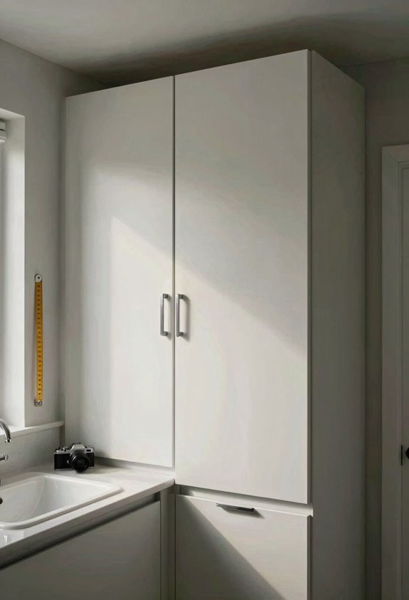 shorter vanities for older homes