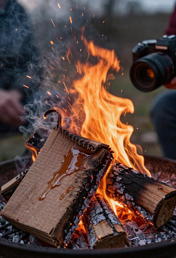 How to Safely Burn Cardboard in Your Fire Pit 3 toxic cardboard smoke and particulates