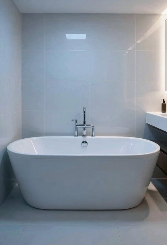 How Long Is a Standard Bathtub? 4 tub dimensions and clearance guidelines