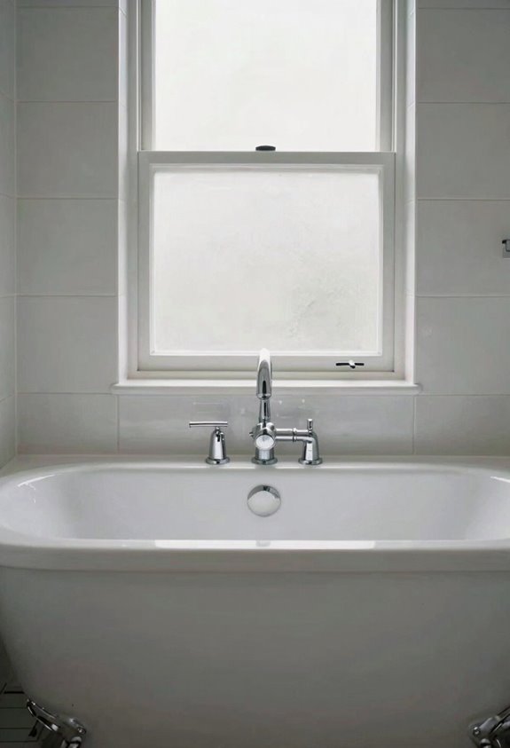 tub widths by tub type vary